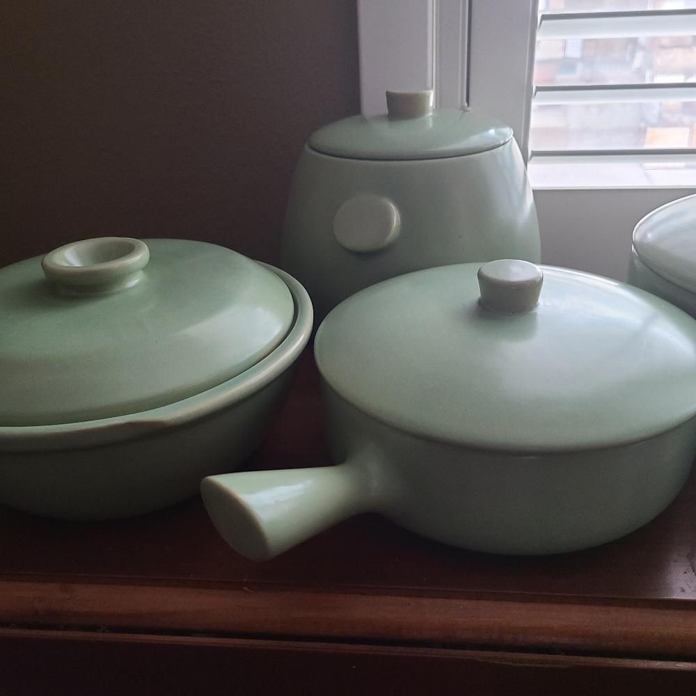 La Solana Soup Bean Pot, Casserole, Salt/Pepper